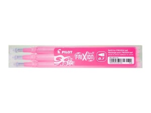 Wkład FRIXION 0,7mm różowy (3 sztuki) BLS-FR7-P-S3 PILOT