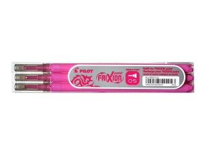 Wkład FRIXION POINT 0,5mm różowy (3 sztuki) BLS-FRPS-P-S7 PILOT