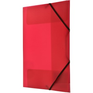 Teczka z gumką na rogach A4 PP czerwona BT624-C TETIS