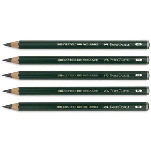 Ołówek CASTELL 9000 6B (12) 119006