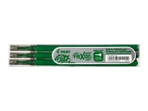 Wkład FRIXION POINT 0,5mm zielony (3 sztuki) BLS-FRPS-G-S6 PILOT