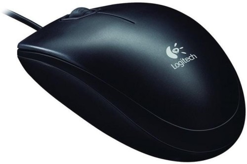 Mysz LOGITECH B100 USB czarna 910-003357