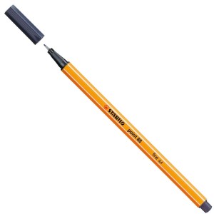 Cienkopis STABILO point 88/98 szary Payne'a