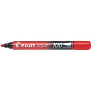Marker Permanentny SCA-100 czerwony PILOT SCA-100-R