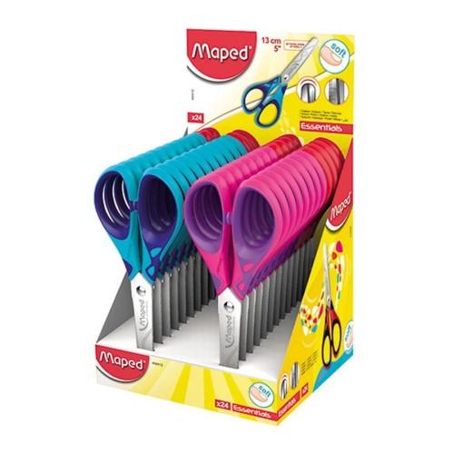 Nożyczki ESSENTIALS PULS SOFT szkolne 13 cm 464412 MAPED