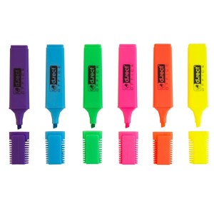 Zakreślacz 6kolorów 1127 D.RECT 101008 LEVIATAN