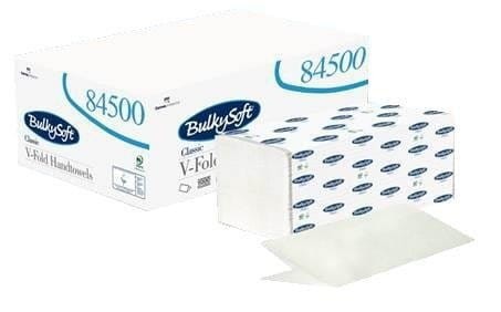 Ręcznik biały ZZ V-FOLD 2w 4000szt 84500 celuloza CLASSIC BULKYSOFT