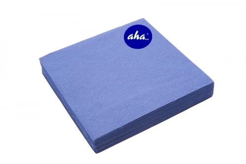 Serwetki AHA (20szt)niebieskie/granatowe