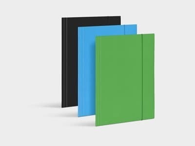 Teczka z gumką 1 EKO żółta 319/08 VAUPE