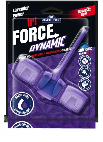 Zawieszka do WC TRI FORCE barwiąca 54g lawenda POWER GENERAL FRESH