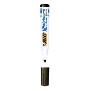 Marker VELLEDA 1701 suchościeralny czarny BIC ECO okrągła końcówka 904937