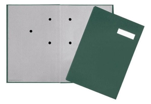 Teczka do podpisu 20-częściowa zielona PP P2419233 DURABLE