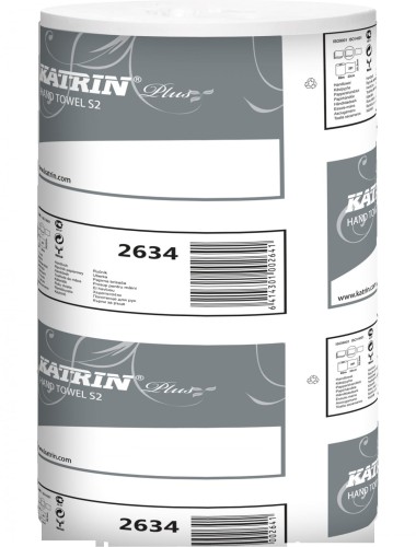 Ręcznik centralnego dozowania w roli S2,205mmx60m 100% celulozy 2634 KATRIN 522241
