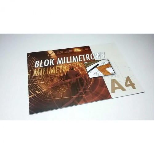 Blok milimetrowy A4 20k KRESKA