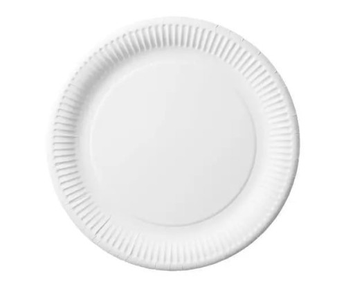 Talerzyk papierowy średnica 23cm biały (100sztuk)