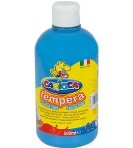 Farba TEMPERA jasno niebieska CARIOCA 500ml 170-2360