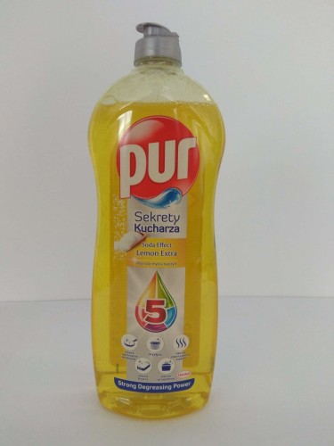 Płyn do mycia naczyń PUR 750 ml Lemon 57509