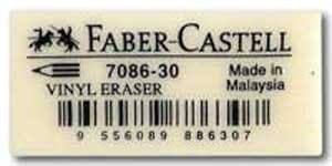 Gumka do ołówków biała (30) 7086-30 FC188730 FABER CASTEL
