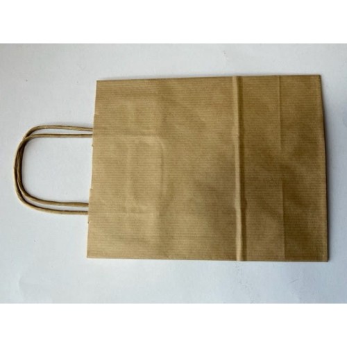 Torba ekologiczna ECOBAG 180x80x225mm szara kraft