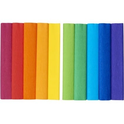 Bibuła marszczona CREATINIO 25X200 mały mix tęczowy 400153936 TOP 2000