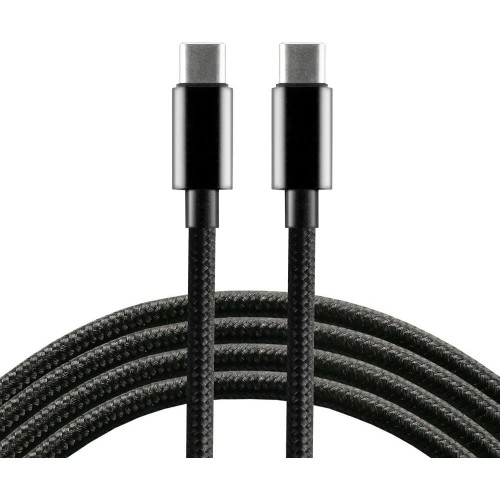 Kabel USB-C - USB-C EVERACTIVE 1m 3A 60W czarny (CBB-1PD3)