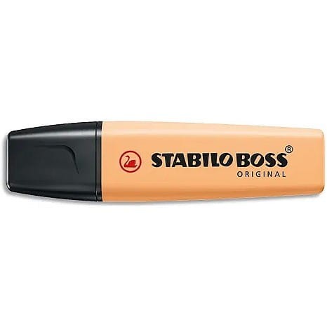 Zakreślacz STABILO BOSS 70/125 pastel subtelny pomarańcz