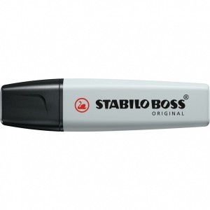 Zakreślacz STABILO BOSS 70/194 pastelowy mglisty szary