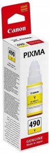 Tusz CANON (GI-490/0666C001) żółty 70ml