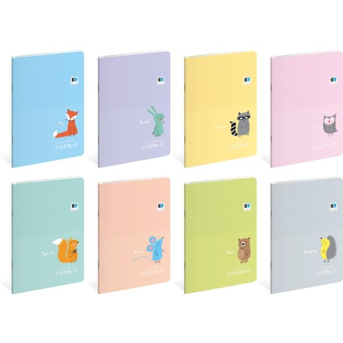 Zeszyt A5 32 = B&B Kids Pastel INTERDRUK