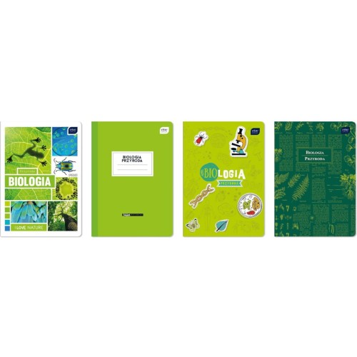 Zeszyt A5 60k BIOLOGIA/PRZYROD INTERDRUK
