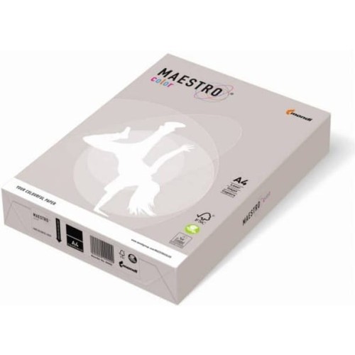 Papier xero A4 160g MAESTRO COLOR GR21 szary 250a