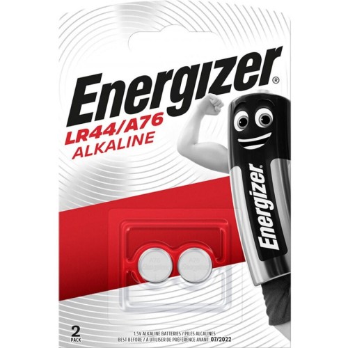 Bateria alkaliczna ENERGIZER G13/303/357/SR44/A76/LR44/LR1154 (2szt)