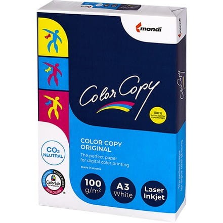 Papier xero COLOR COPY A3 100g 500ark CC310