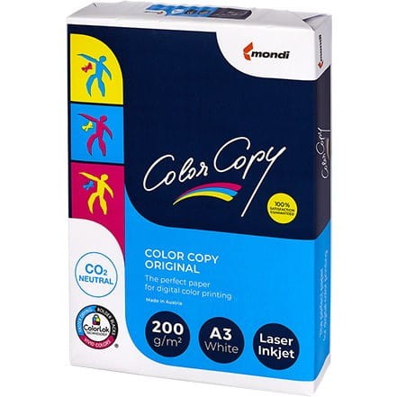 Papier xero COLOR COPY A3 200g 250ark CC320