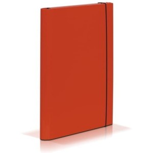 Teczka skrzydłowa z gumką j.czerwona 4cm CARIBIC 339/21 VAUPE