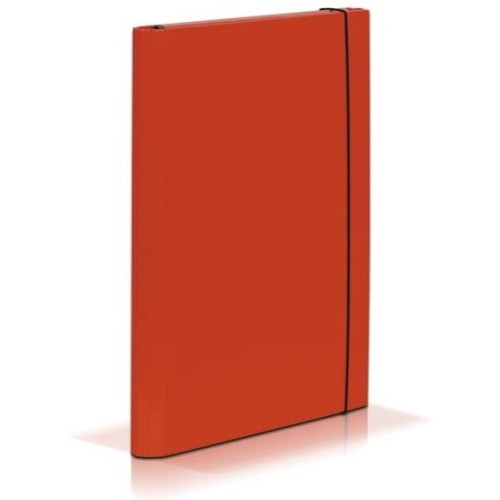 Teczka skrzydłowa z gumką j.czerwona 4cm CARIBIC 339/21 VAUPE