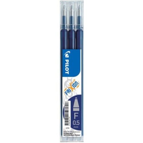 Wkład FRIXION CLIKER 0,5mm granatowy (3 sztuki) PIBLS-FR5-BB-S3-E PILOT