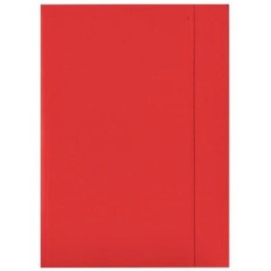 Teczka kartonowa z gumką A4 czerwona 100553871 BANTEX