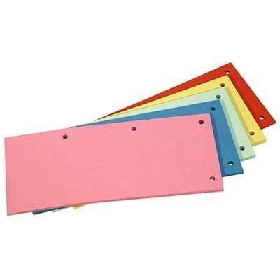 Przekładka kartonowa NATUNA 1/3 A4 (100szt) zielona