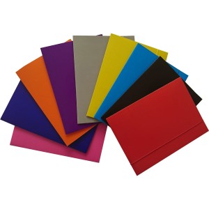 Teczka z gumką ekonomiczna NATUNA A4 (10szt) szara 320g