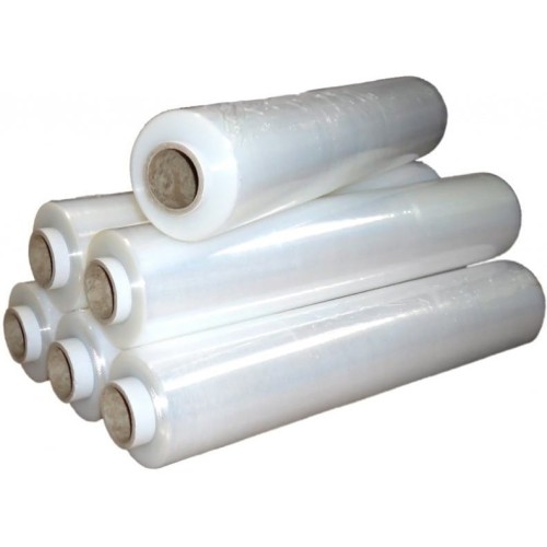 Folia stretch NATUNA 1,5kg 23mic przezroczysta rozciągliwość 170%