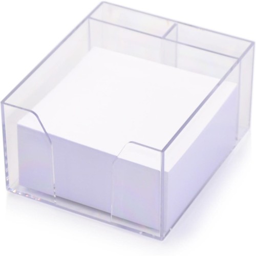 Kostka nieklejona pojemnik NATUNA 85x85x50 biała