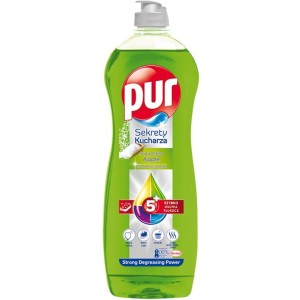 Płyn do mycia naczyń PUR 750 ml JABŁKOWY