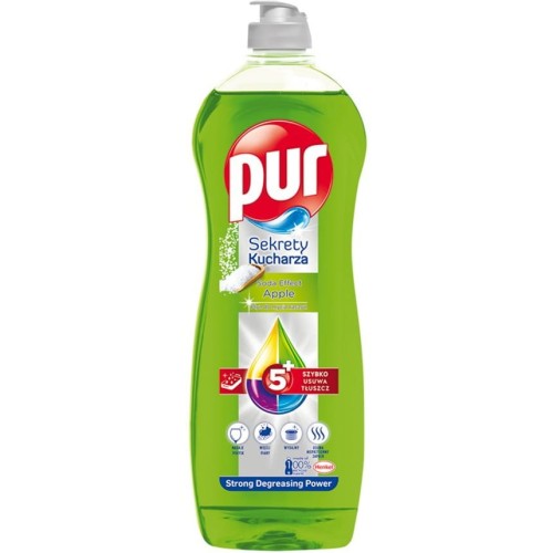 Płyn do mycia naczyń PUR 750 ml JABŁKOWY