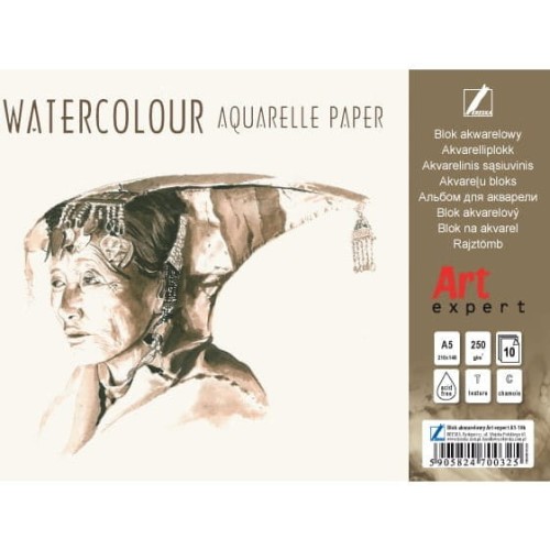Blok akwarelowy Art Expert A5-10 250g KRESKA
