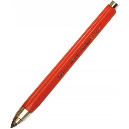 Ołówek mechaniczny 5347 5,6mm 12cm czerwony KUBUŚ VERSATIL KOH I NOOR