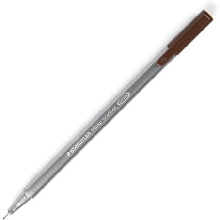 Cienk.TRIPLUS FIN. brązowy STEADLER 334-76