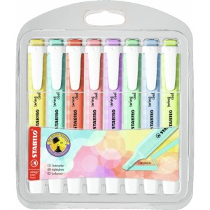 Zakreślacz STABILO swing cool pastel 8 szt. etui 275/8-08-1