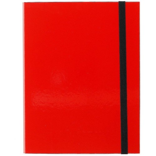 Teczka BOX z mech.ring.325/01 czerwona VAUPE