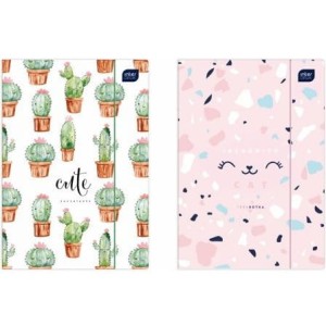 Teczka z gumką A4+ LUX UV TRENDS GIRLS INTERDRUK